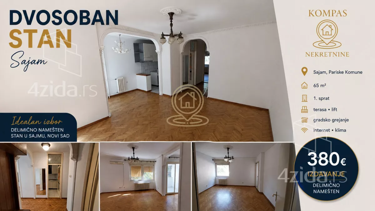 Dvosoban stan | 4zida
