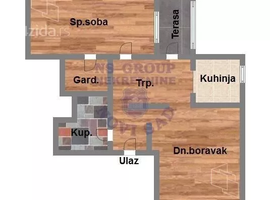 Dvosoban stan | 4zida