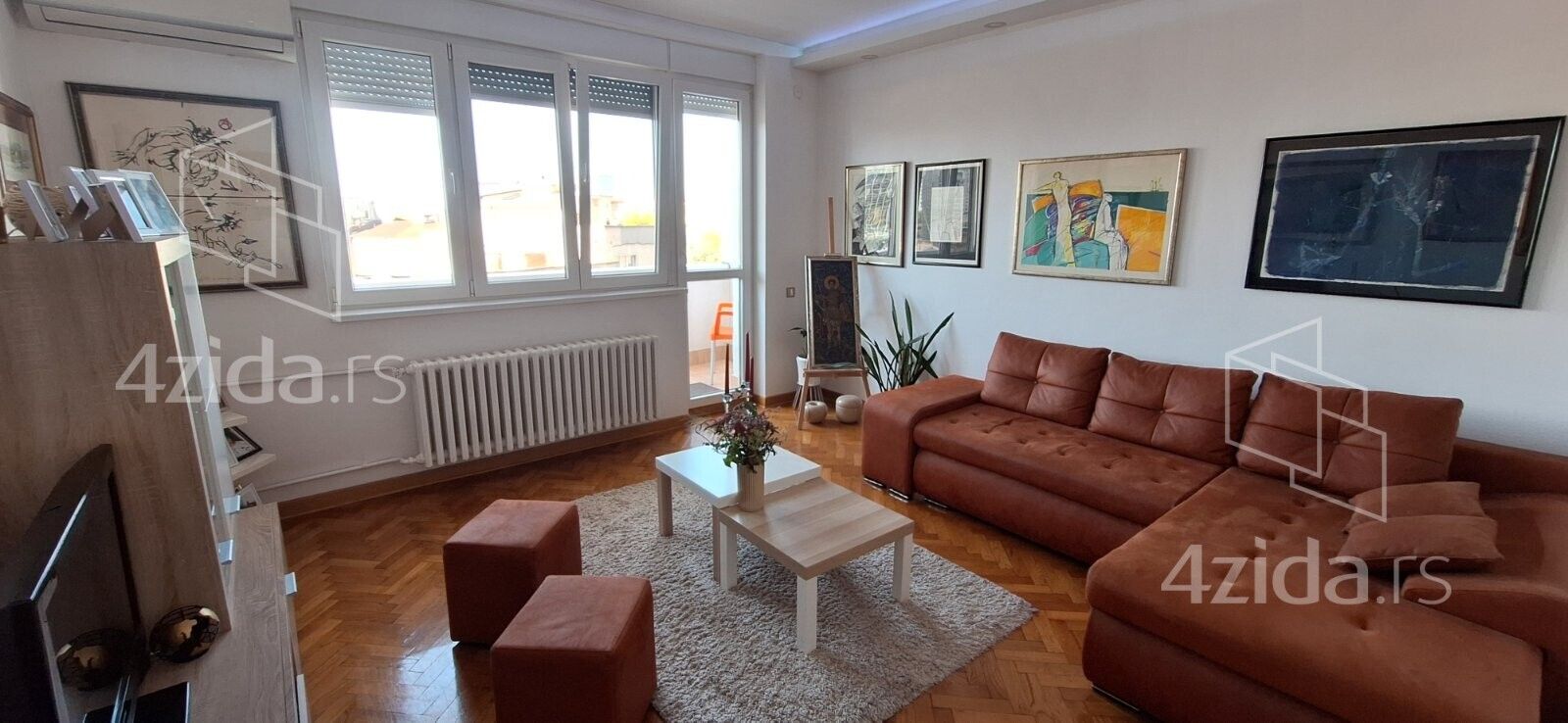 трёхкомнатная квартира на продажу, Балканский, 435.000€, 91m² — фото