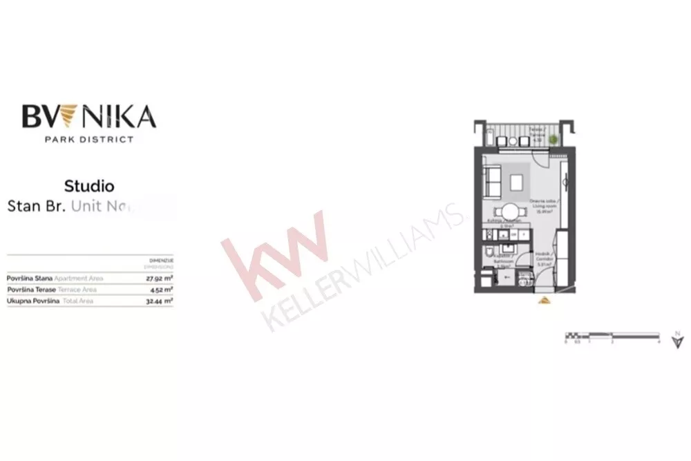 Jednosoban stan | 4zida