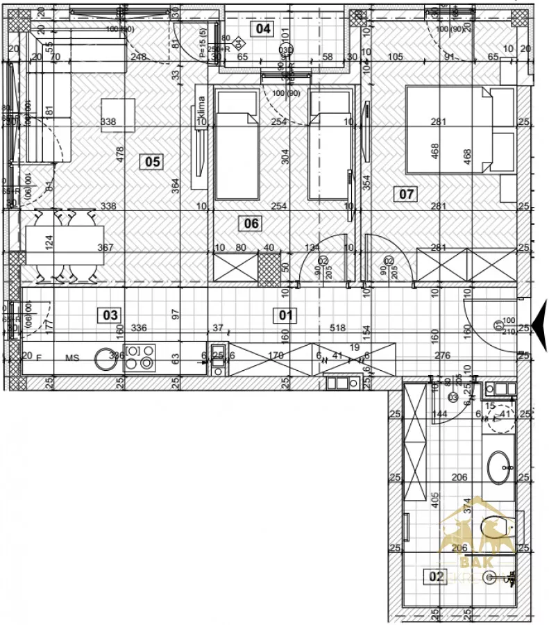 Trosoban stan | 4zida