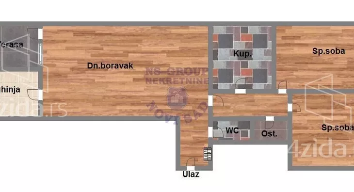 Trosoban stan | 4zida