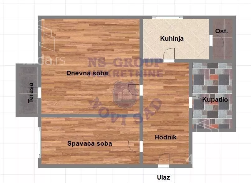 Dvosoban stan | 4zida