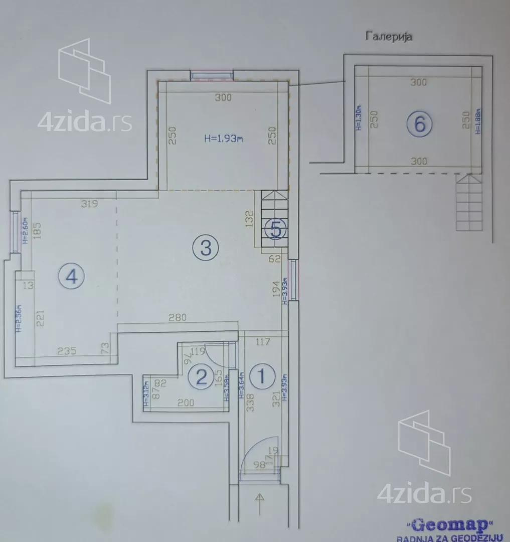 Jednoiposoban stan | 4zida