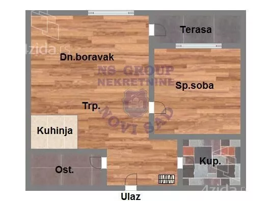 Dvosoban stan | 4zida