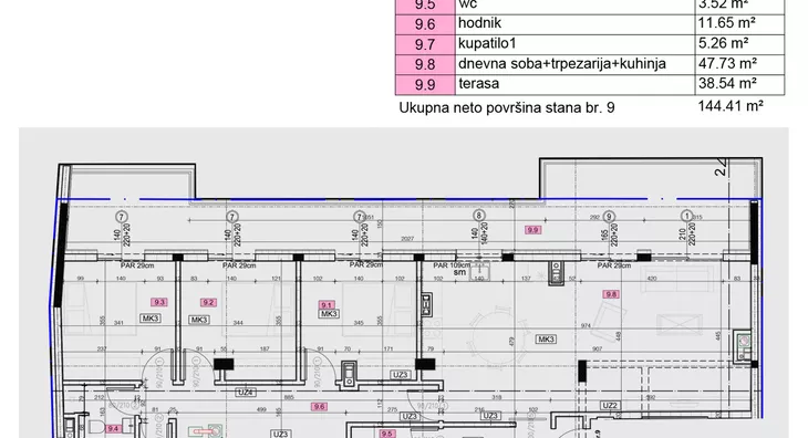 Troiposoban stan | 4zida