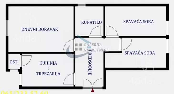 Dvoiposoban stan | 4zida