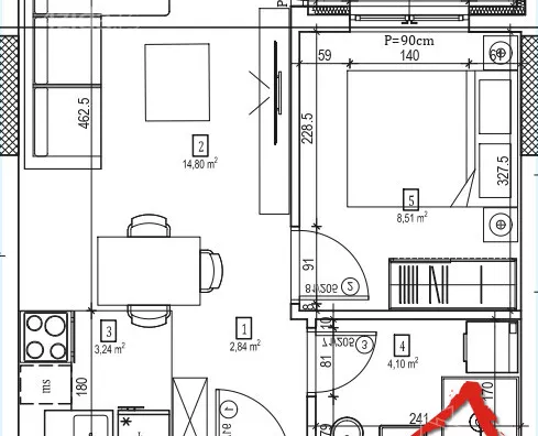 Dvosoban stan | 4zida