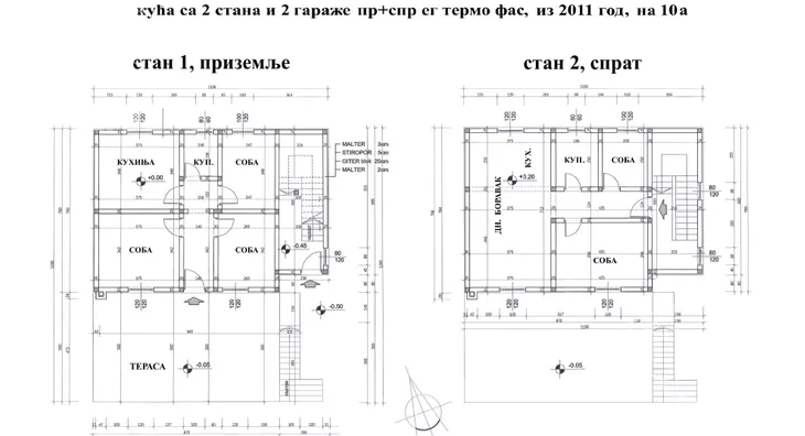 2-etažna kuća | 4zida