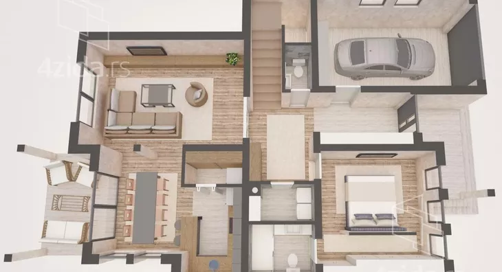 1-etažna kuća | 4zida