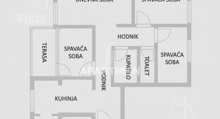 Troiposoban stan | 4zida