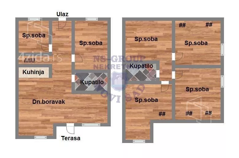 Šestosoban stan | 4zida