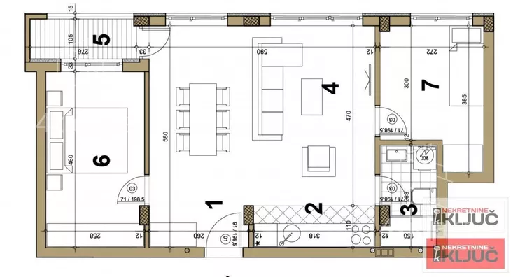 Trosoban stan | 4zida