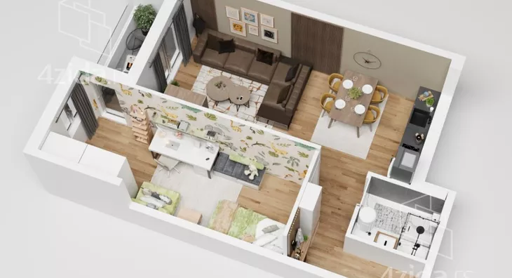 Dvosoban stan | 4zida