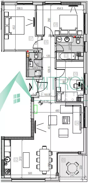Troiposoban stan | 4zida