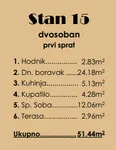 Dvosoban stan | 4zida