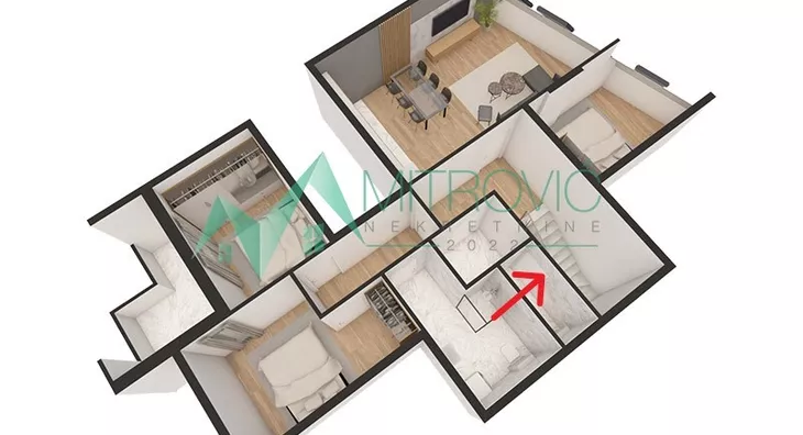 Trosoban stan | 4zida