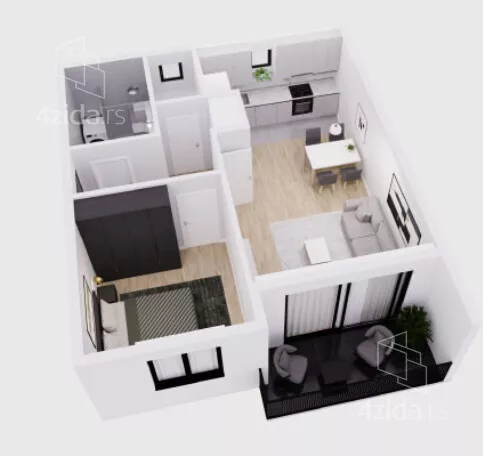 Dvosoban stan | 4zida