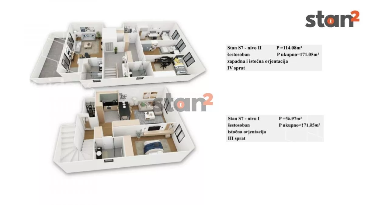 Šestosoban stan | 4zida