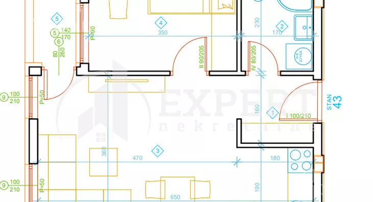 Jednoiposoban stan | 4zida