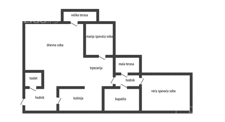 Dvoiposoban stan | 4zida