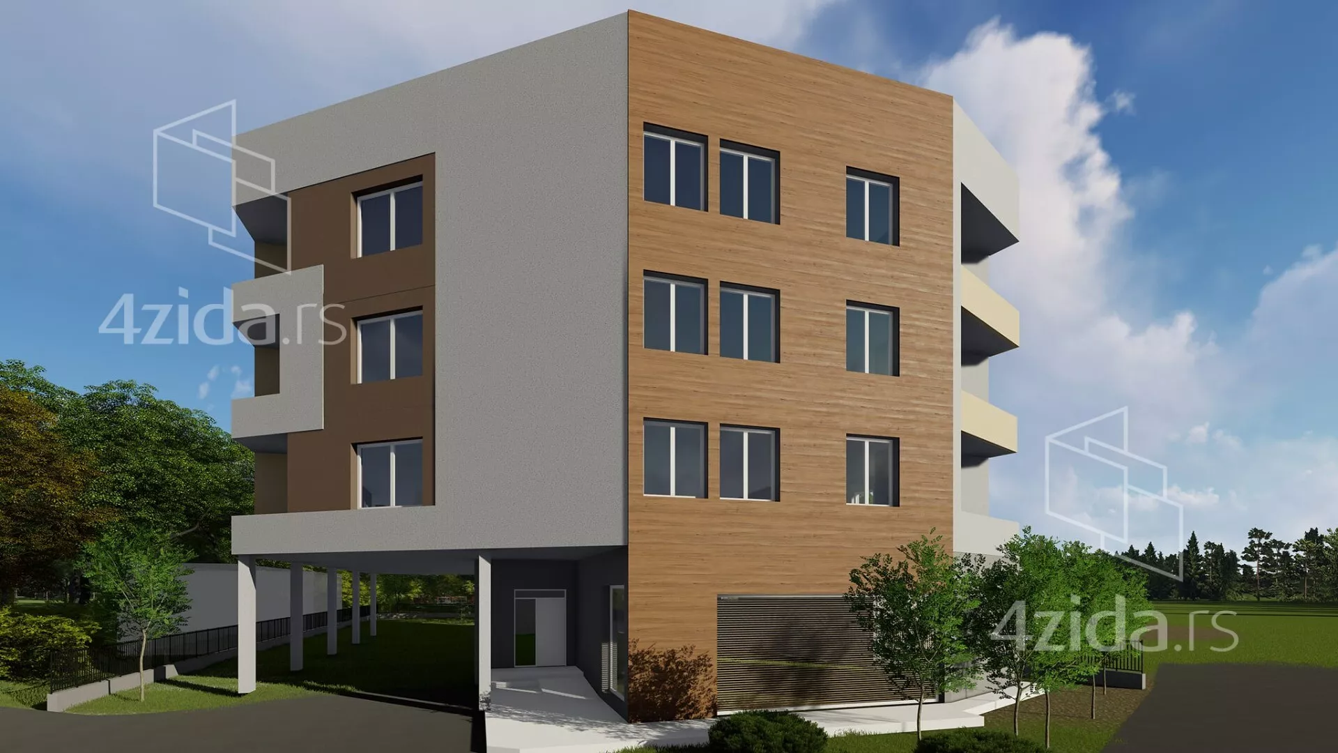 Jednoiposoban stan | 4zida