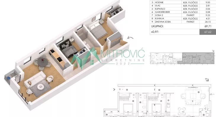 Dvoiposoban stan | 4zida