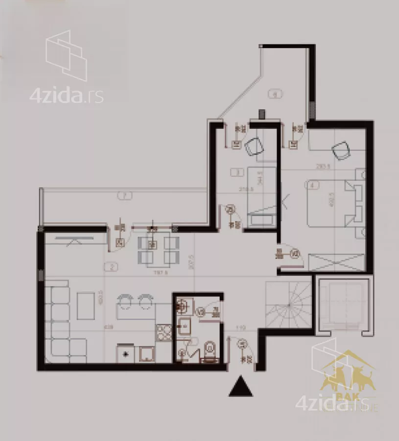 Dvoiposoban stan | 4zida