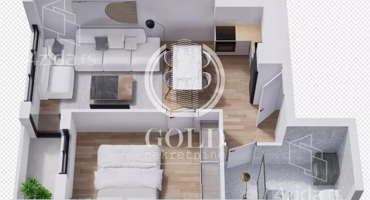 Dvosoban stan | 4zida