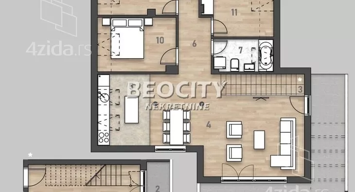 Četvorosoban stan | 4zida