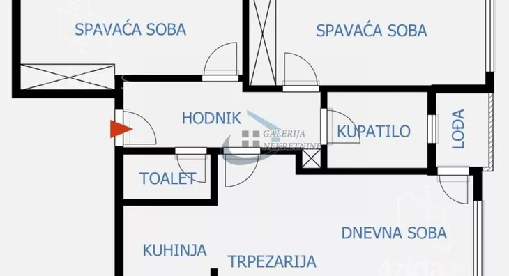 Trosoban stan | 4zida