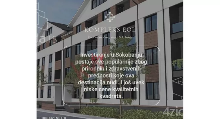 Jednoiposoban stan | 4zida