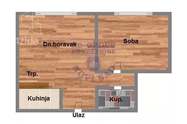 Dvosoban stan | 4zida