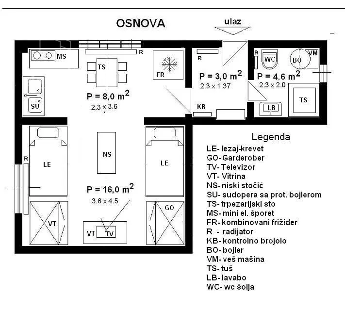 Garsonjera | 4zida