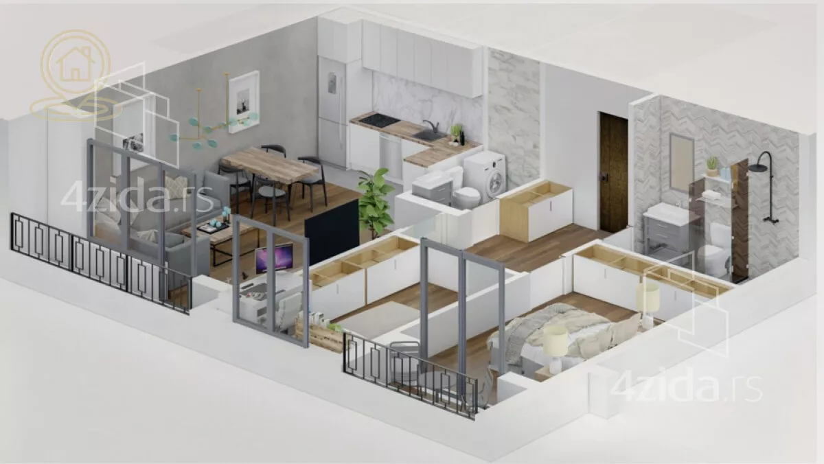 Trosoban stan | 4zida