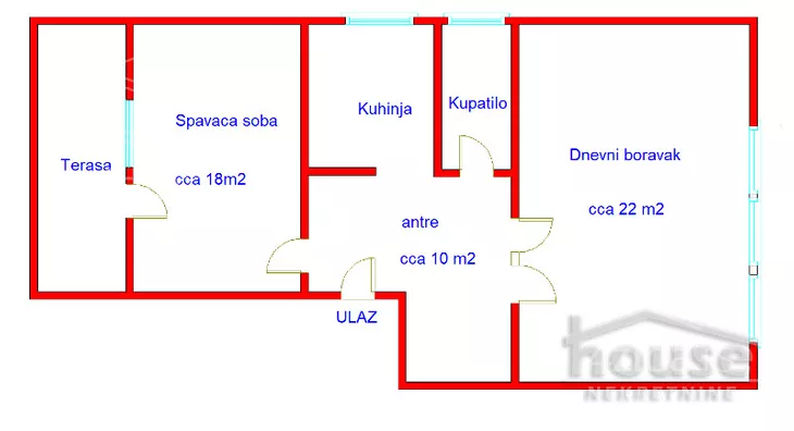 Dvosoban stan | 4zida