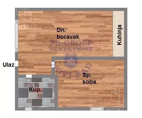 Jednoiposoban stan | 4zida