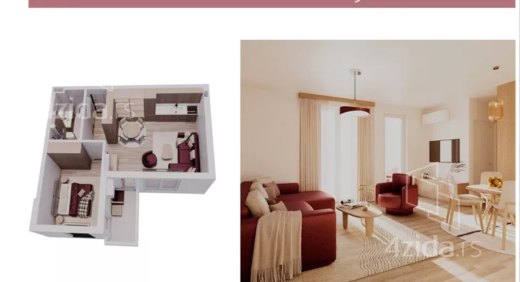 Dvosoban stan | 4zida