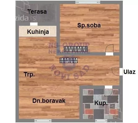 Dvosoban stan | 4zida