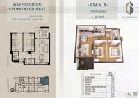 Troiposoban stan | 4zida