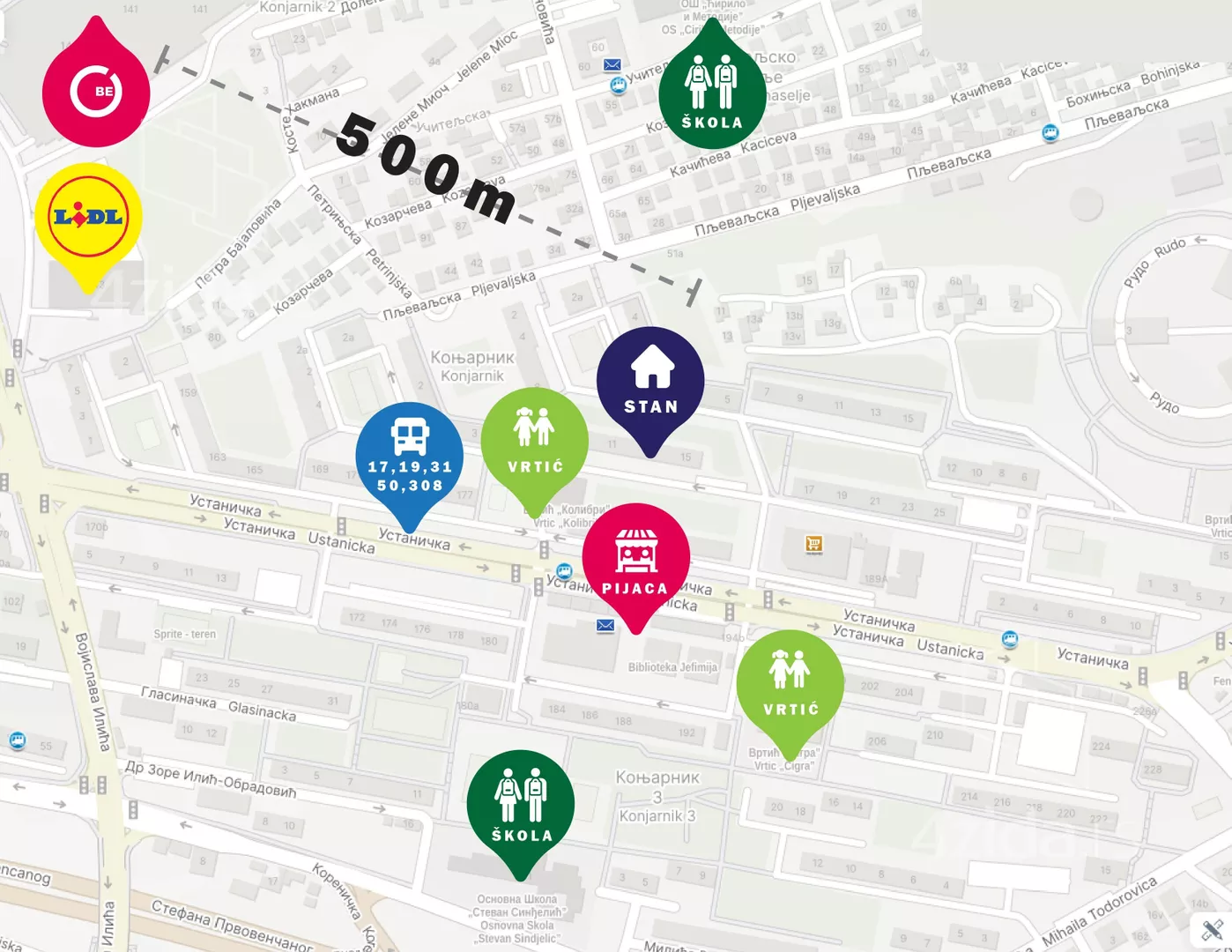 Dvoiposoban stan | 4zida