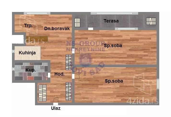 Dvosoban stan | 4zida