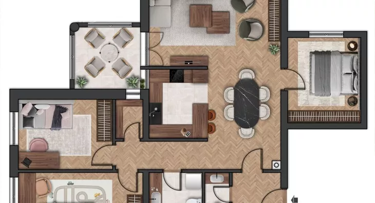 Četvorosoban stan | 4zida