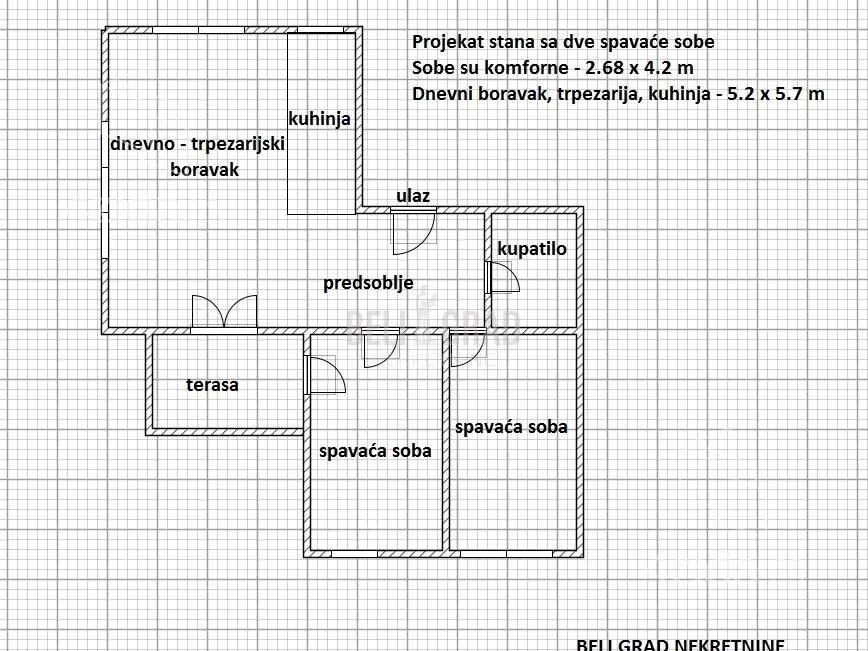 Dvosoban stan | 4zida