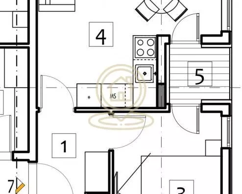 Jednoiposoban stan | 4zida