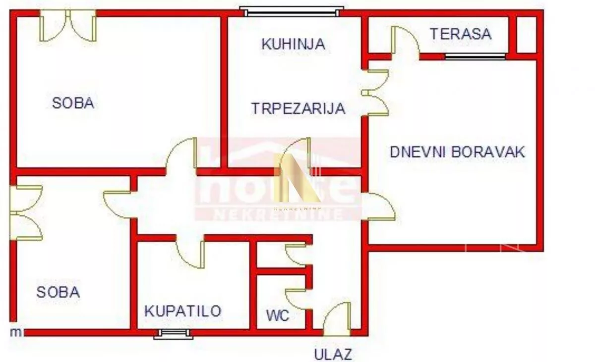 Trosoban stan | 4zida