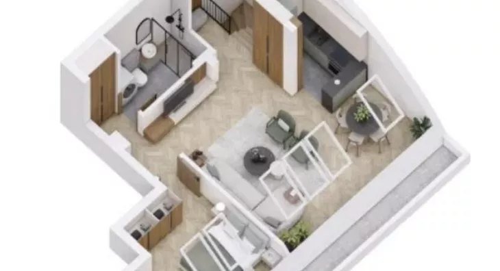 Dvosoban stan | 4zida