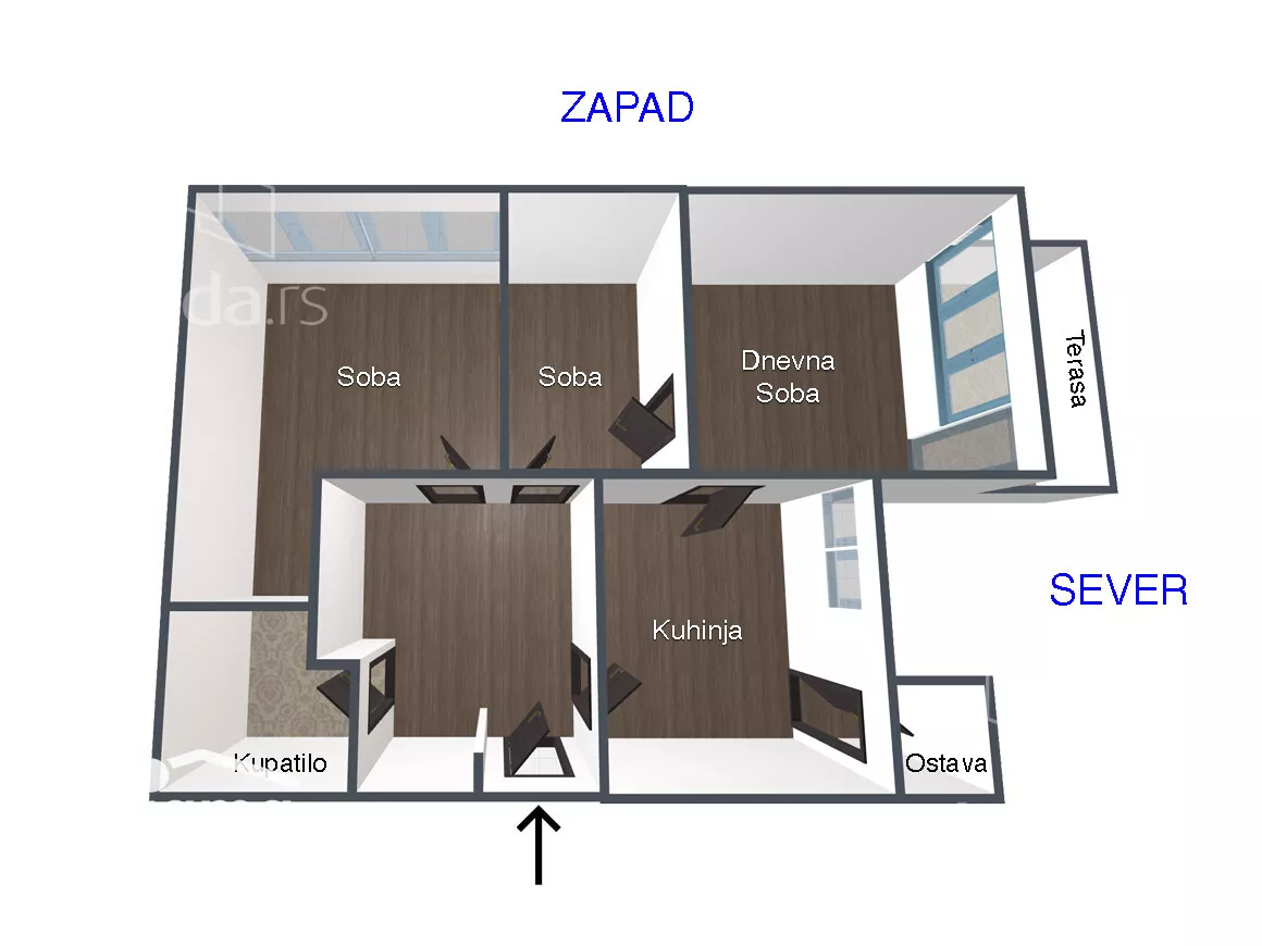 Dvoiposoban stan | 4zida
