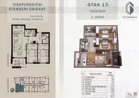 Trosoban stan | 4zida