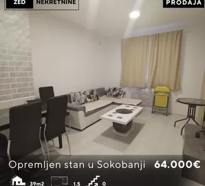Gradske lokacije, Sokobanja, 1.5 stan | 4zida.rs